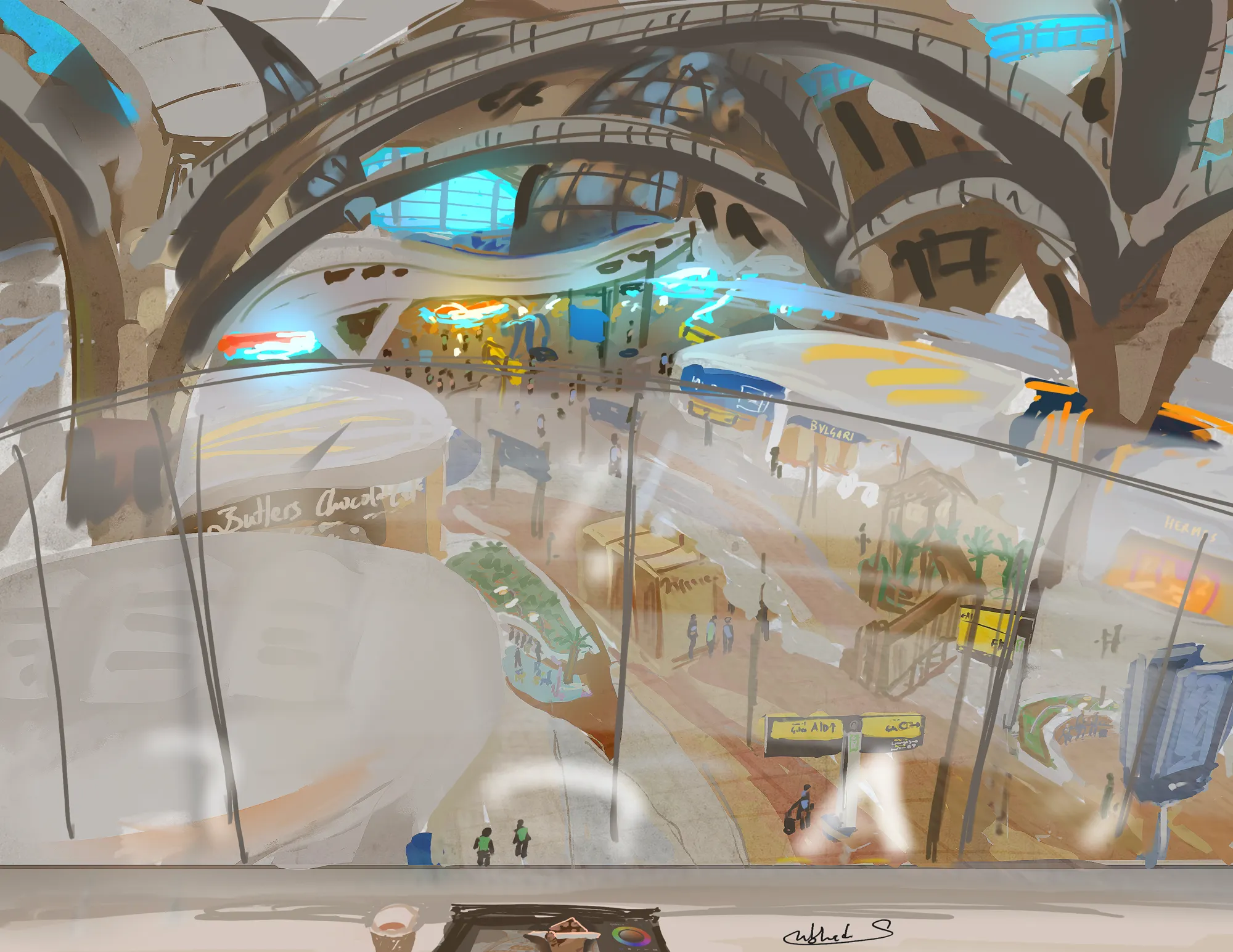 8 hour layover at Abu Dhabi airport