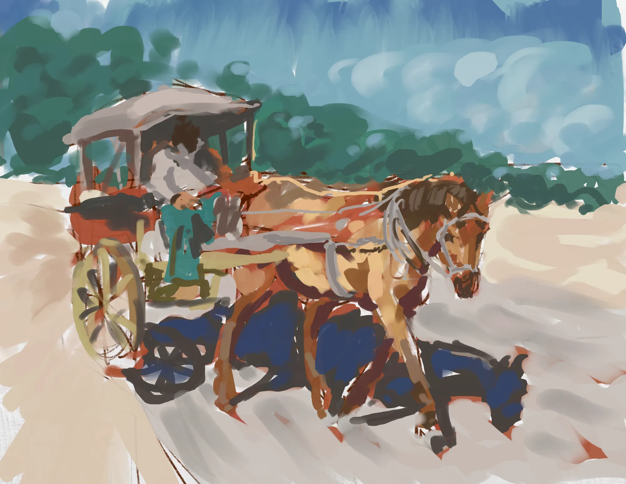 Onward my noble steed